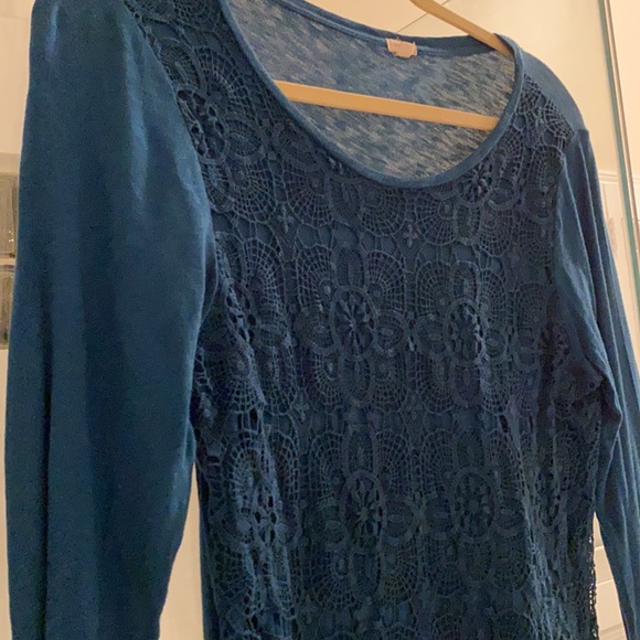 J crew lace shirt. - Picture 4 of 4
